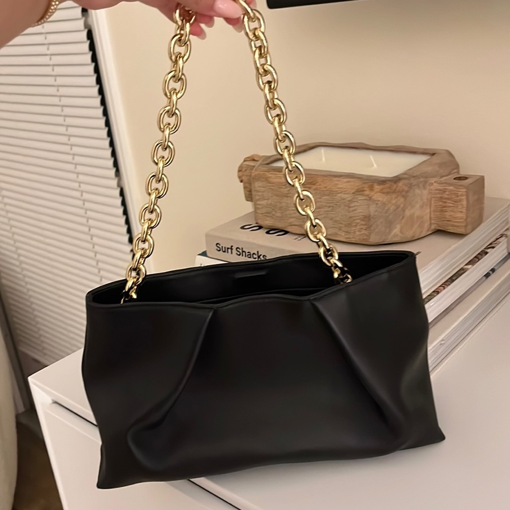 Brand new & Other Stories black purse with gold chain